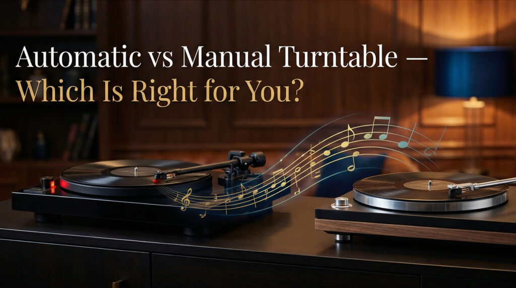 automatic vs manual turntable — which is right for you?