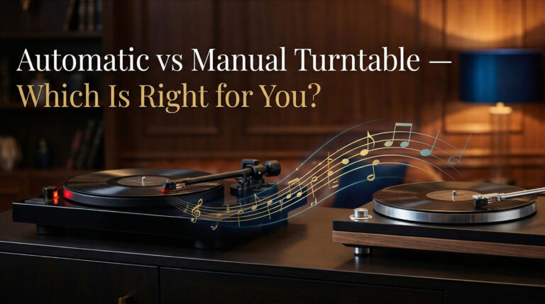 Automatic vs Manual Turntable — Which Is Right for You?