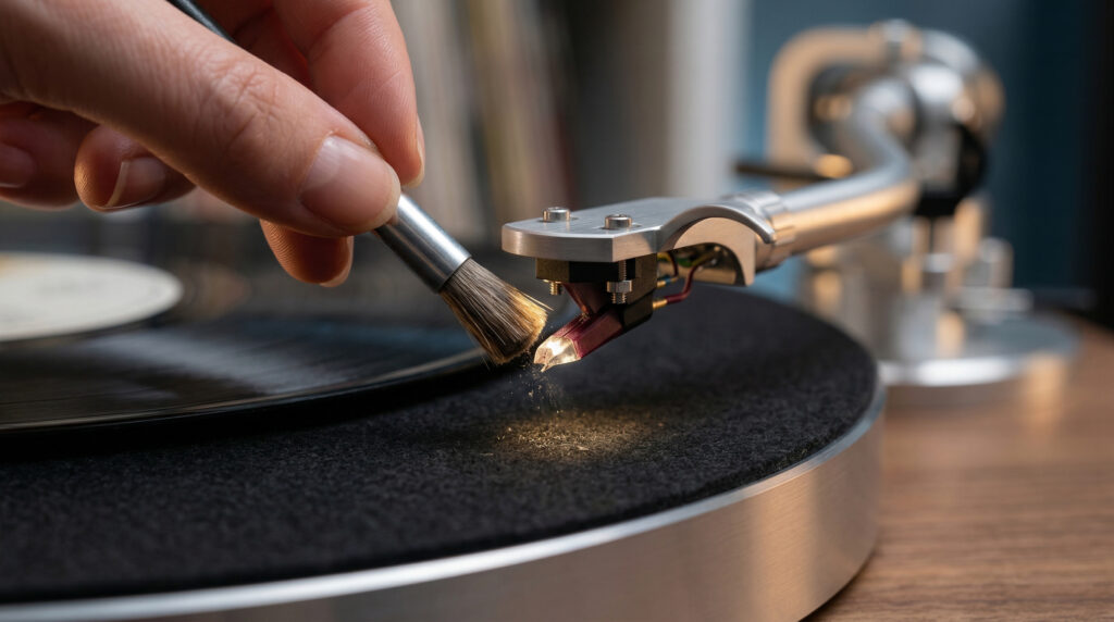 How to Clean a Record Player Stylus