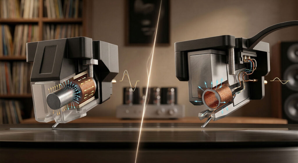 mm vs mc cartridge — moving magnet vs moving coil explained