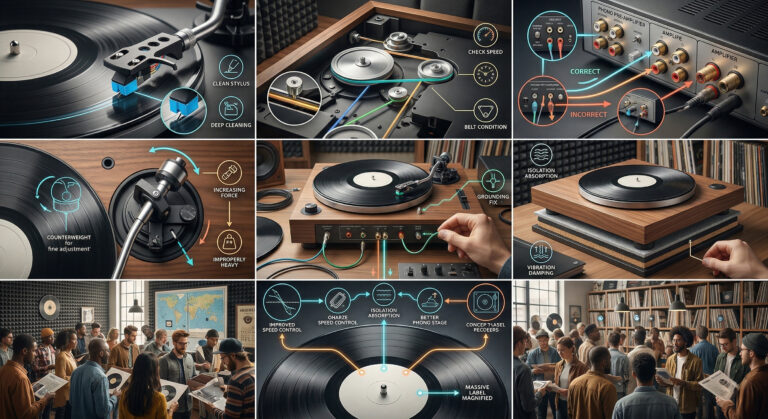 Record Player No Sound? 7 Causes and Fixes