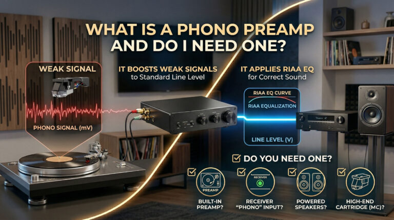 What Is a Phono Preamp — and Do I Actually Need One?